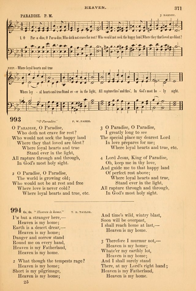 A Selection of Spiritual Songs: with music for the Church and the Choir page 382