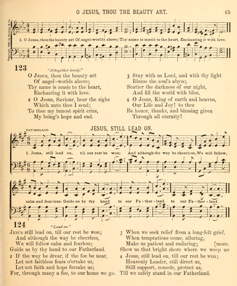 A Selection of Spiritual Songs: with music, for the Sunday-school page 83