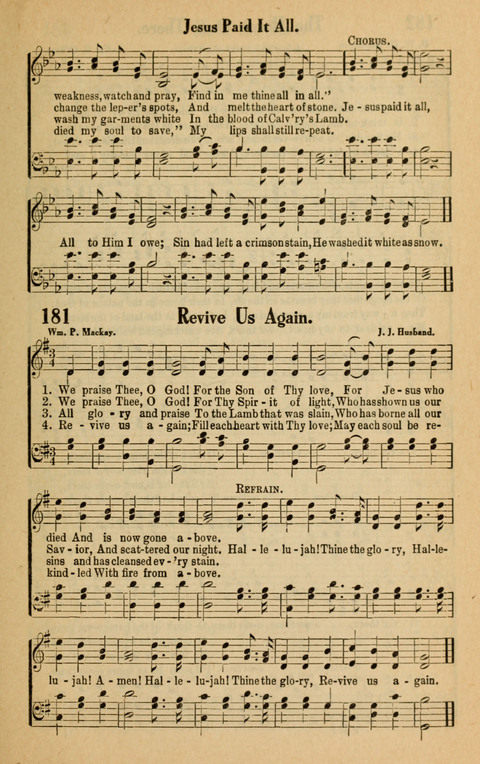 Songs of the Tabernacle: for Church, Sunday School, young people