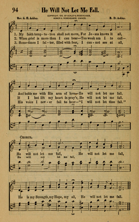 Songs of the Tabernacle: for Church, Sunday School, young people