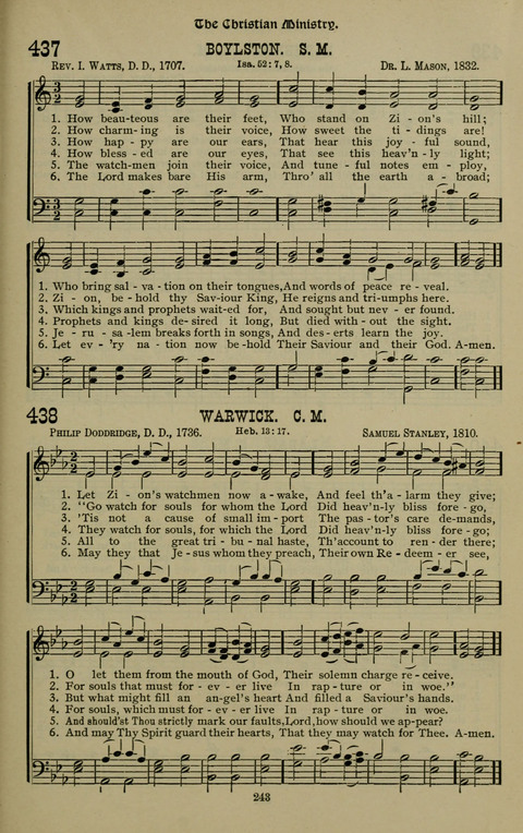The Songs of Zion: the new official hymnal of the Cumberland Presbyterian Church page 243