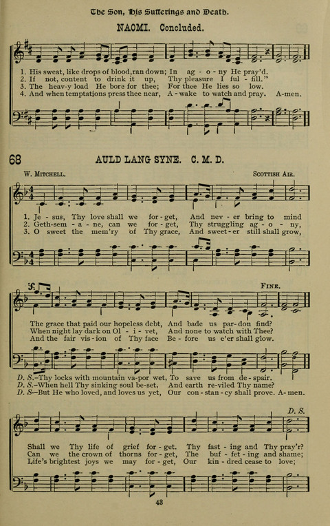 The Songs of Zion: the new official hymnal of the Cumberland Presbyterian Church page 43
