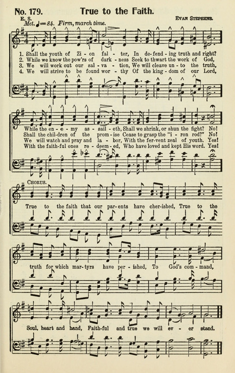The Songs of Zion: A Collection of Choice Songs page 179