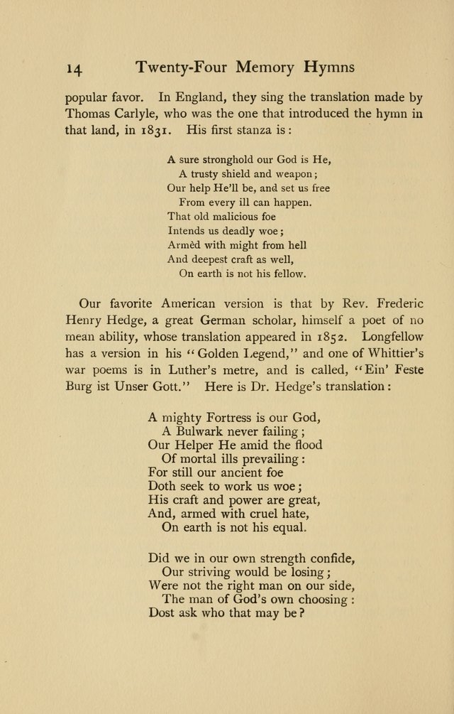 Twenty-Four Memory Hymns and Their Stories page 9
