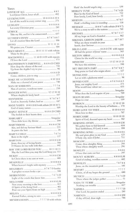 The Book of Praise page 1105