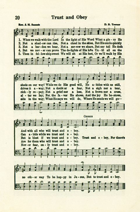 20th Century Gospel Songs page 19