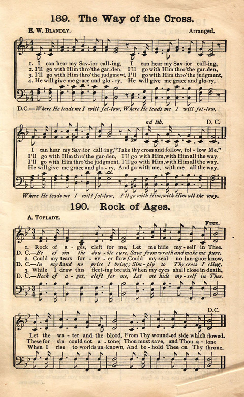 Twentieth (20th) Century Songs Part One page 181