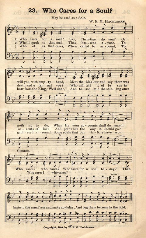 Twentieth (20th) Century Songs Part One page 23
