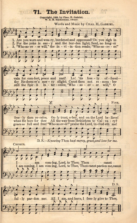 Twentieth (20th) Century Songs Part One page 73