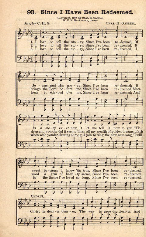 Twentieth (20th) Century Songs Part One page 96