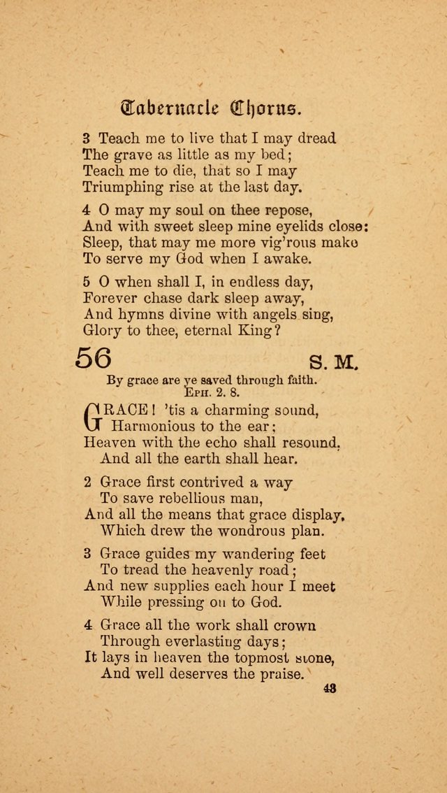 The Tabernacle Chorus (Trinity ed.) page 43