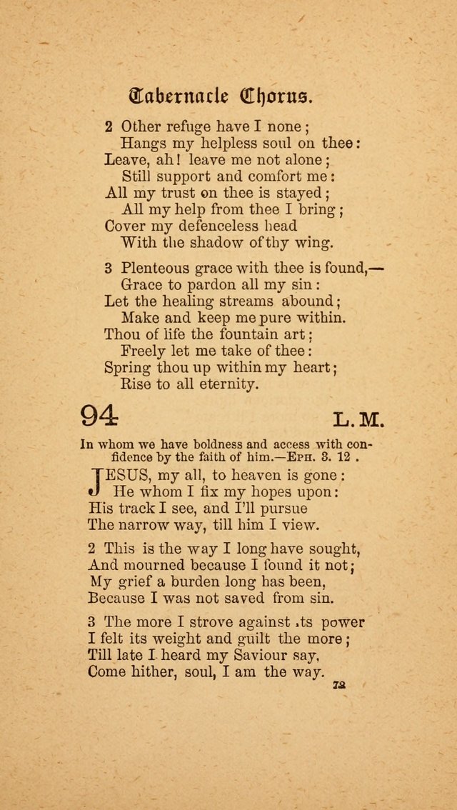 The Tabernacle Chorus (Trinity ed.) page 73