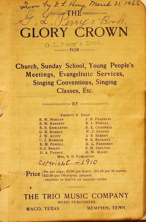 The Glory Crown: for church, Sunday school, young people