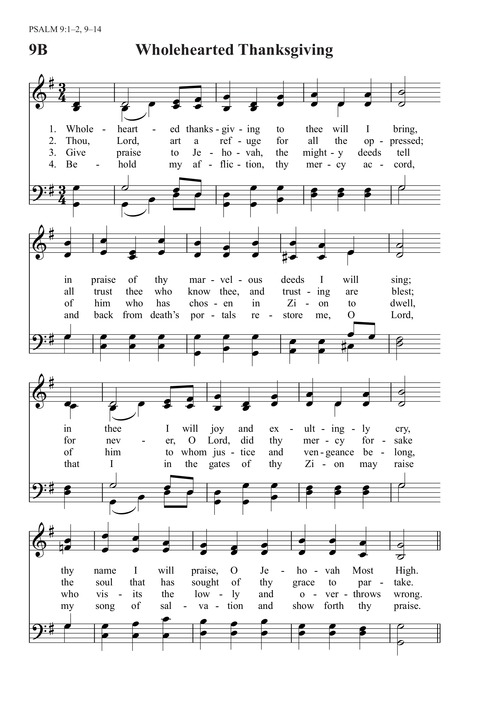 Trinity Psalter Hymnal page 16
