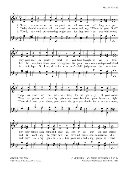 Trinity Psalter Hymnal page 199