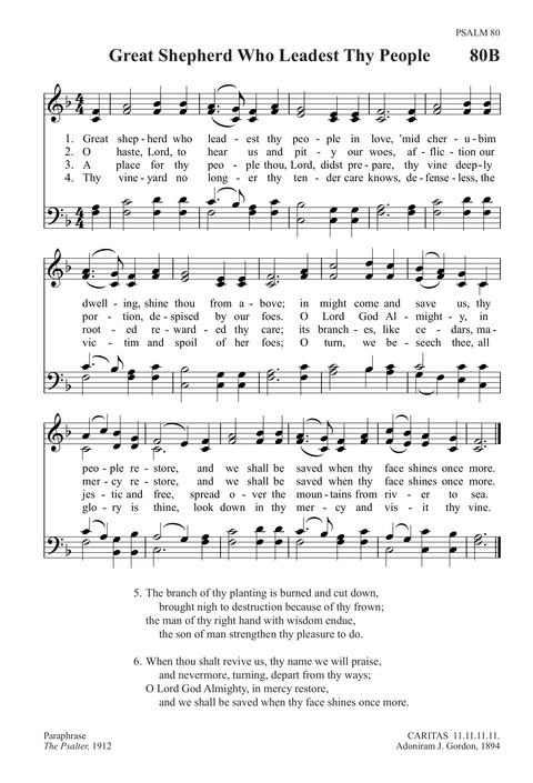 Trinity Psalter Hymnal page 203