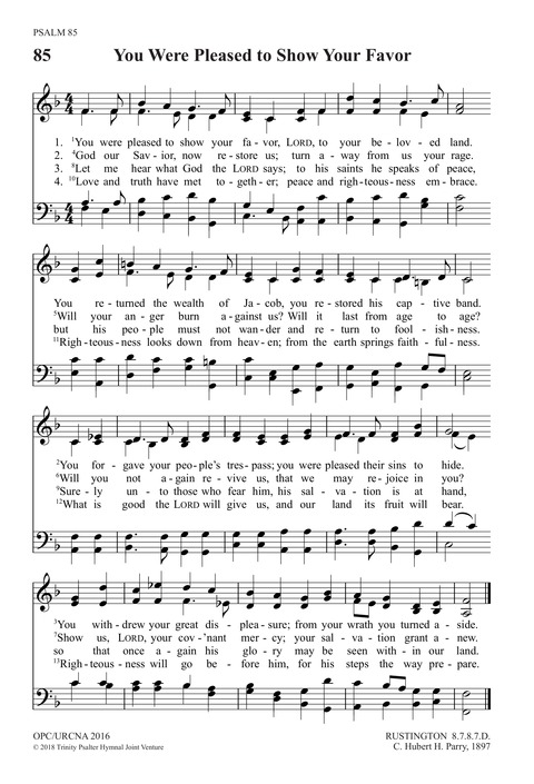 Trinity Psalter Hymnal page 214