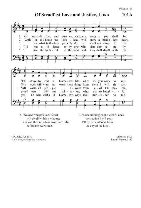 Trinity Psalter Hymnal page 251