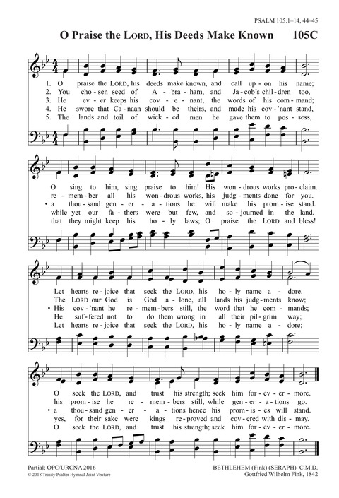 Trinity Psalter Hymnal page 275