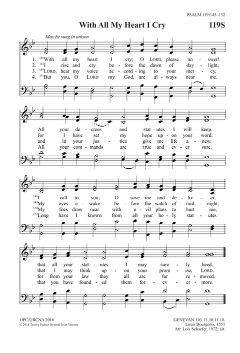 Trinity Psalter Hymnal page 329