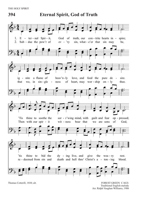 Trinity Psalter Hymnal page 658