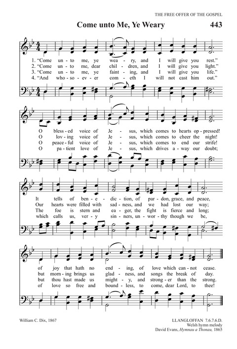 Trinity Psalter Hymnal page 711