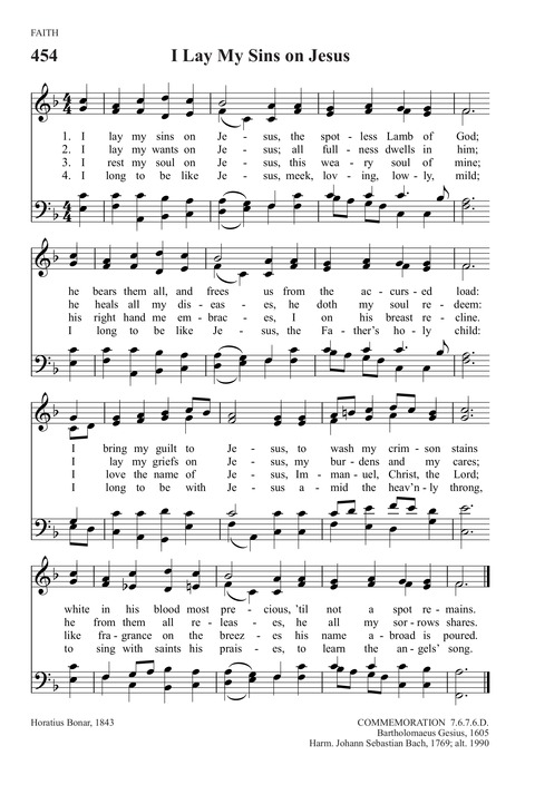 Trinity Psalter Hymnal page 722