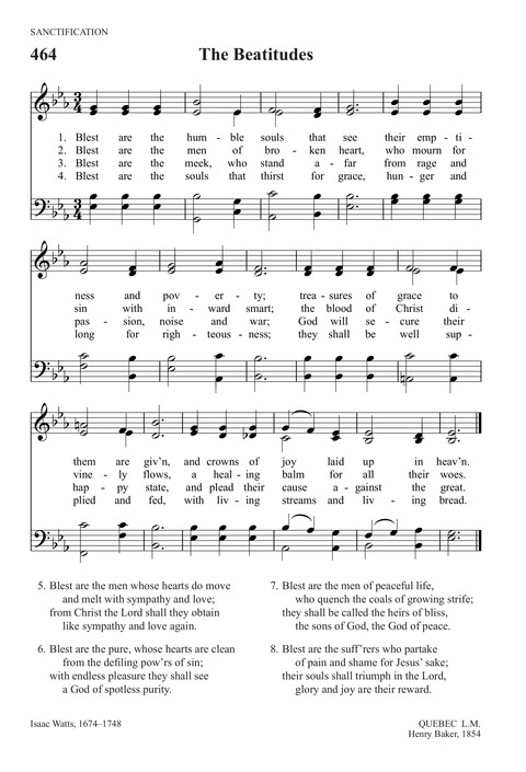 Trinity Psalter Hymnal page 732