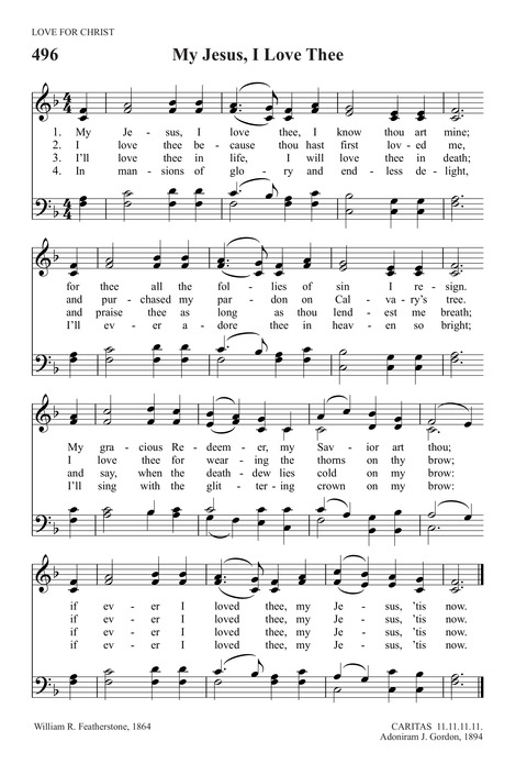 Trinity Psalter Hymnal page 766