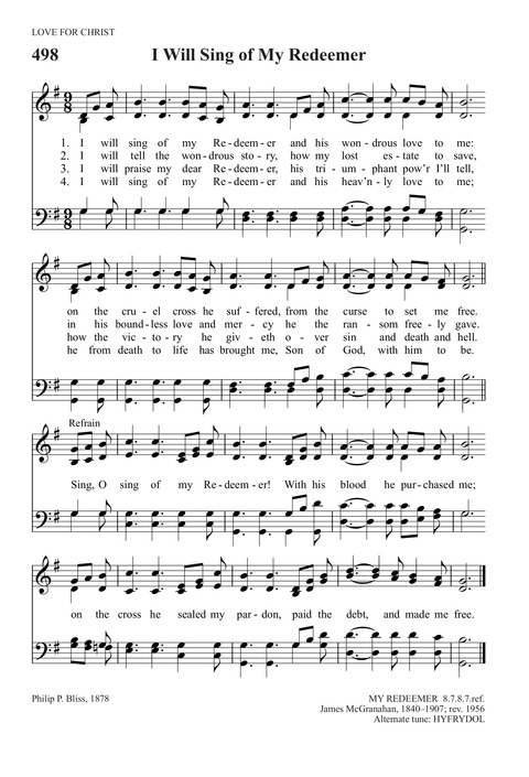 Trinity Psalter Hymnal page 768