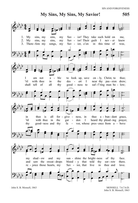 Trinity Psalter Hymnal page 775