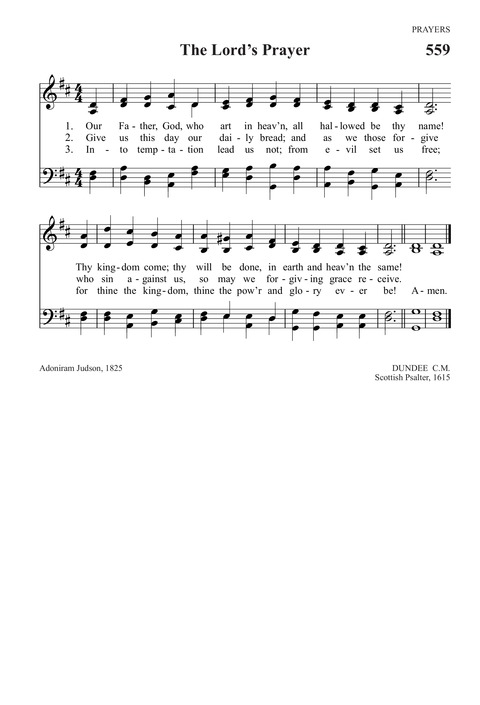 Trinity Psalter Hymnal page 833