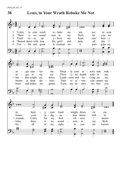 Trinity Psalter Hymnal page 98