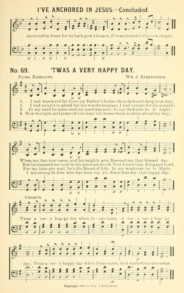 Triumphant Praises: for use in meetings of christian worship page 74