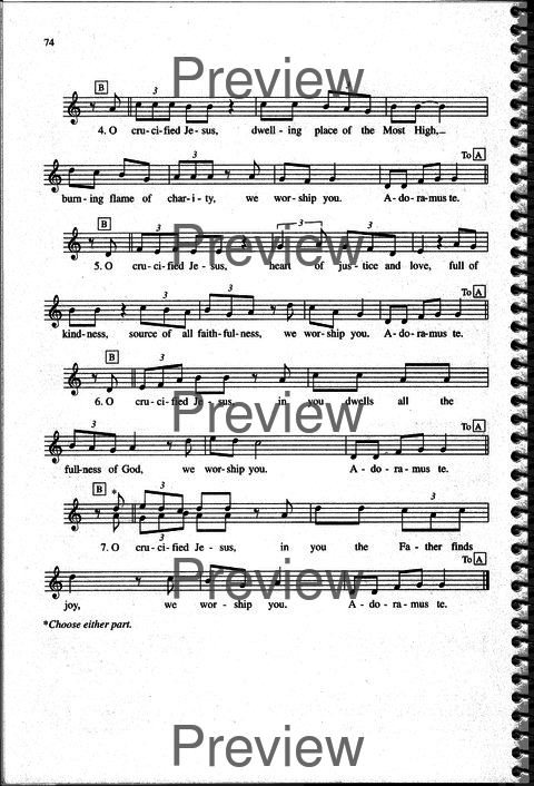 Taizé: Songs for Prayer page 71