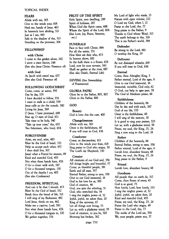 The Worshiping Church page 770