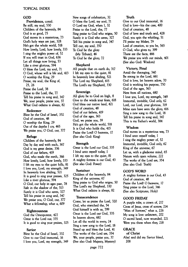 The Worshiping Church page 772