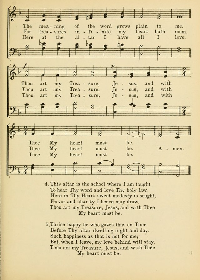 A Treasury of Catholic Song: comprising some two hundred hymns from Catholic soruces old and new page 123
