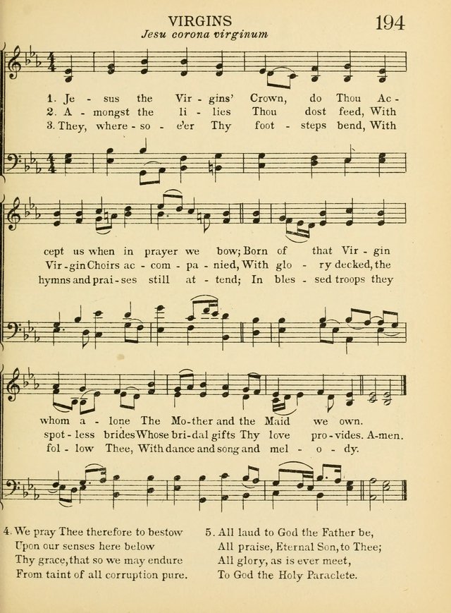 A Treasury of Catholic Song: comprising some two hundred hymns from Catholic soruces old and new page 239