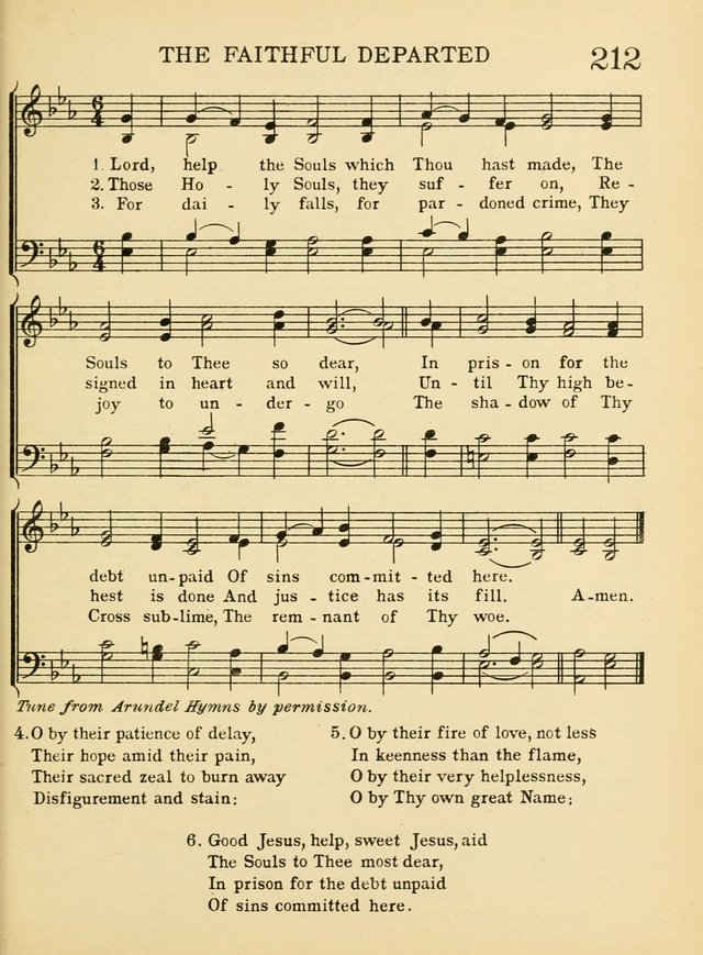 A Treasury of Catholic Song: comprising some two hundred hymns from Catholic soruces old and new page 263