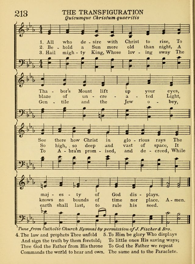 A Treasury of Catholic Song: comprising some two hundred hymns from Catholic soruces old and new page 264