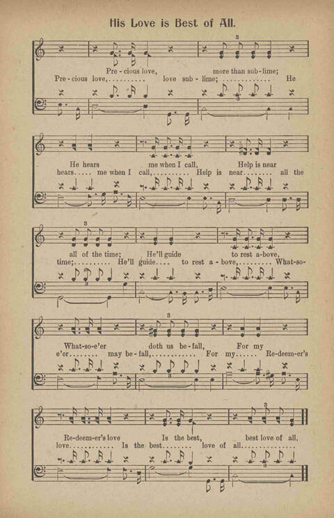 Tribute of Praise: for Sunday school, church, singing classes, and conventions page 103