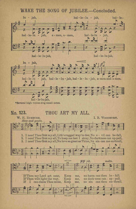 Tribute of Praise: for Sunday school, church, singing classes, and conventions page 146