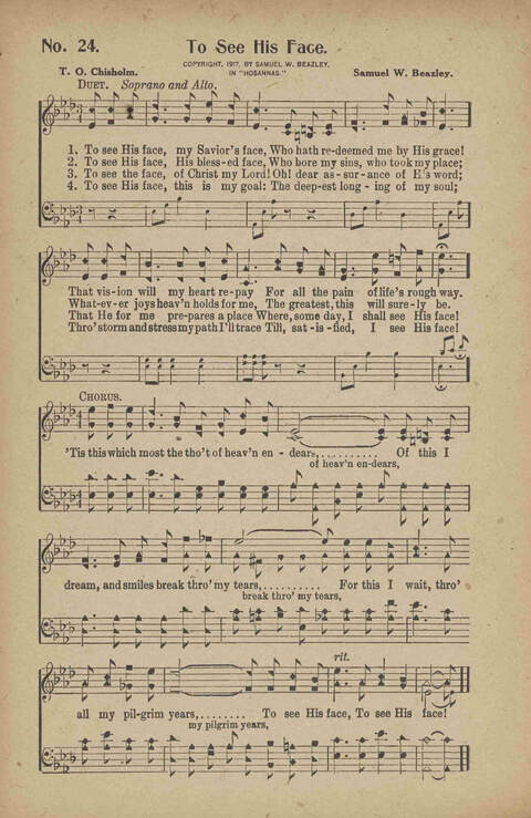 Tribute of Praise: for Sunday school, church, singing classes, and conventions page 24