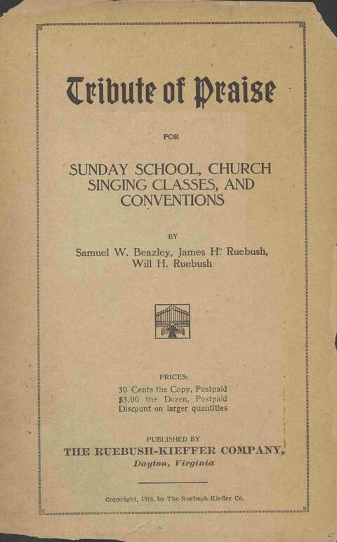 Tribute of Praise: for Sunday school, church, singing classes, and conventions page ii