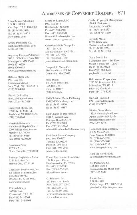 Total Praise: songs and other worship resources for every generation page 1073
