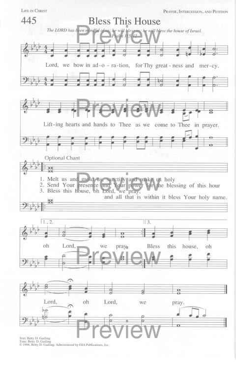Total Praise: songs and other worship resources for every generation page 713
