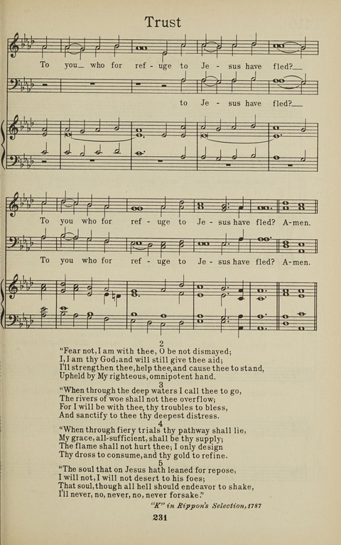 University Hymns page 230