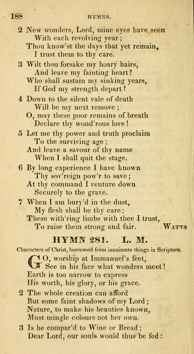 The Universalist Hymn-Book: a new collection of psalms and hymns, for the use of Universalist Societies (Stereotype ed.) page 188