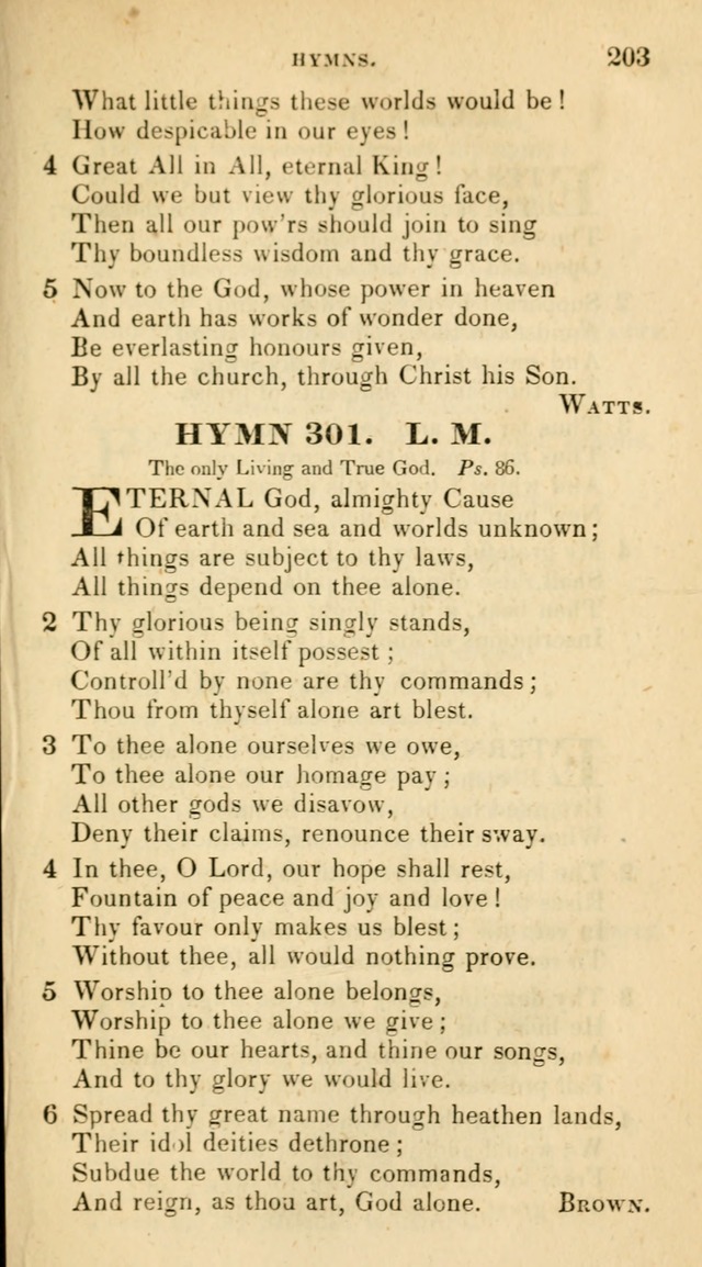 The Universalist Hymn-Book: a new collection of psalms and hymns, for the use of Universalist Societies (Stereotype ed.) page 203